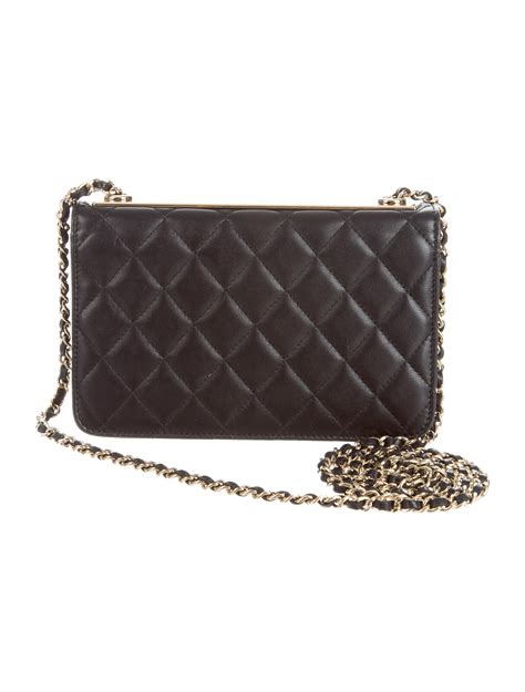 chanel trendy wallet on chain